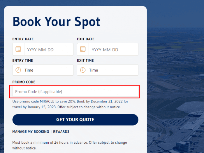 JetSet Parking Promo Code September 2023 25 OFF Coupon